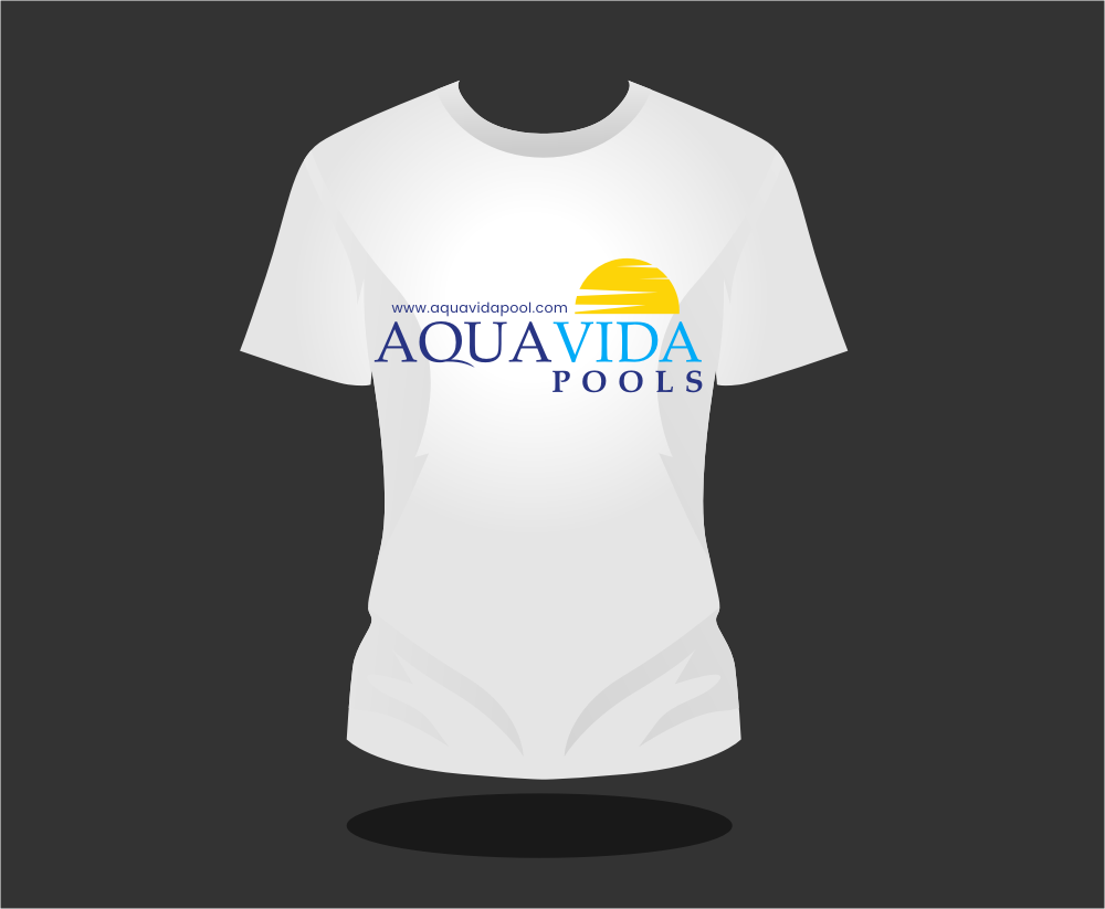AquaVida Pools logo design by rgb1