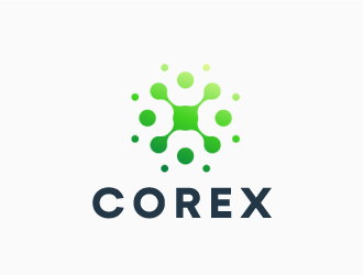 CoreX logo design by nehel
