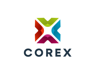 CoreX logo design by nehel