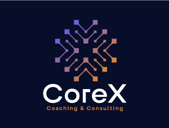 CoreX logo design by nehel