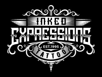 Inked Expressions  logo design by iamjason