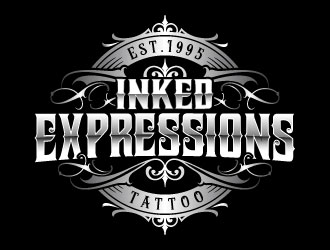 Inked Expressions  logo design by daywalker