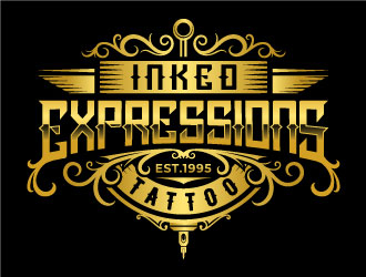 Inked Expressions  logo design by iamjason