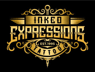 Inked Expressions  logo design by iamjason