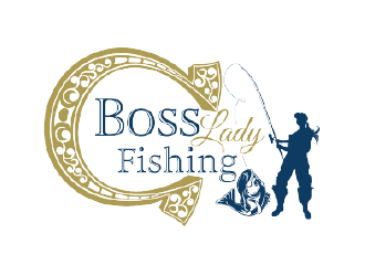 Boss Lady Fishing logo design by nona