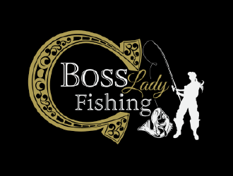 Boss Lady Fishing logo design by nona