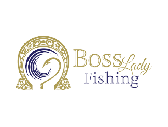Boss Lady Fishing logo design by nona