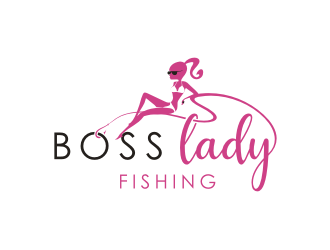 Boss Lady Fishing logo design by superiors