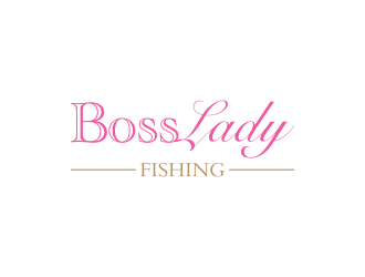 Boss Lady Fishing logo design by aflah