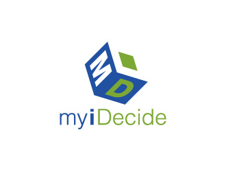 my iDecide logo design by hwkomp