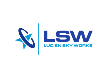 Lucien Sky Works logo design by keylogo