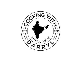 CookingwithDarryl logo design by MUNAROH