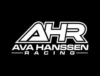 AHR.   Ava Hanssen Racing logo design by josephira