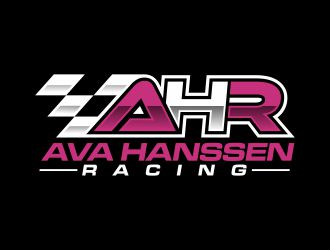 AHR.   Ava Hanssen Racing logo design by josephira