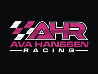 AHR.   Ava Hanssen Racing logo design by josephira
