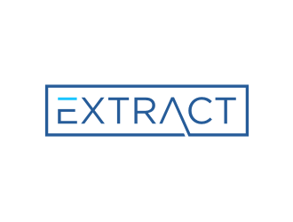 Extract logo design by puthreeone