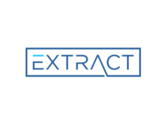 Extract logo design by puthreeone