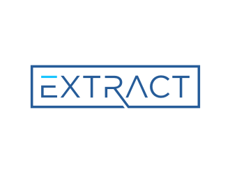 Extract logo design by puthreeone