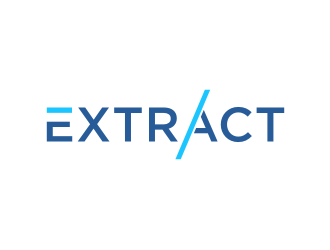 Extract logo design by puthreeone