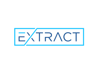 Extract logo design by puthreeone