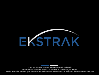 Extract logo design by bebekkwek