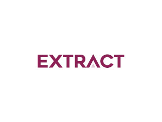Extract logo design by usef44
