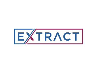 Extract logo design by akilis13