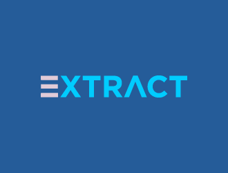 Extract logo design by bernard ferrer