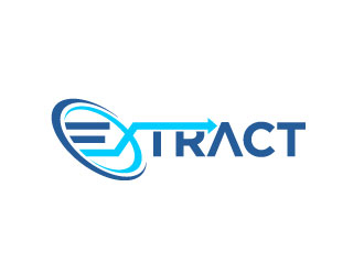 Extract logo design by bernard ferrer