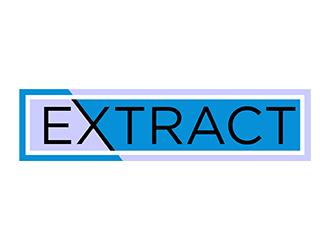 Extract logo design by manu.kollam