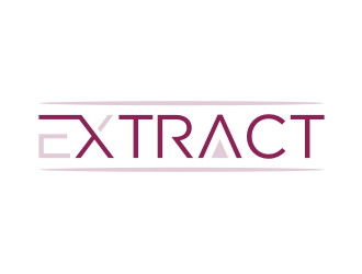 Extract logo design by Zhafir