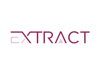 Extract logo design by Zhafir
