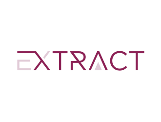 Extract logo design by Zhafir
