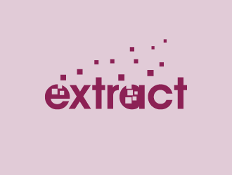Extract logo design by torresace