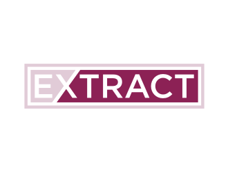 Extract logo design by Zhafir