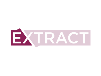 Extract logo design by Zhafir