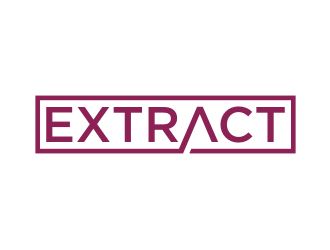 Extract logo design by Zhafir