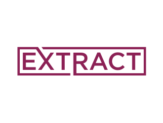 Extract logo design by Zhafir