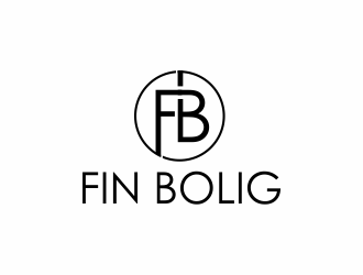 Fin Bolig logo design by giphone