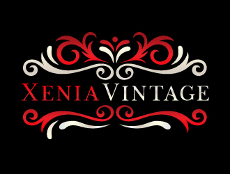 Xenia Vintage logo design by akilis13