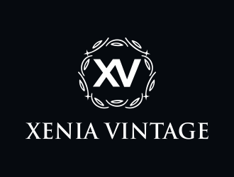 Xenia Vintage logo design by azizah