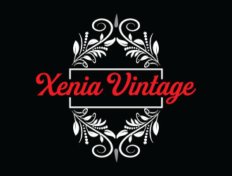 Xenia Vintage logo design by Saraswati