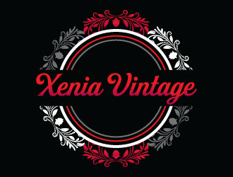 Xenia Vintage logo design by Saraswati
