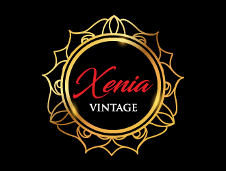 Xenia Vintage logo design by IrvanB