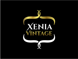 Xenia Vintage logo design by MagnetDesign