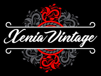 Xenia Vintage logo design by aryamaity