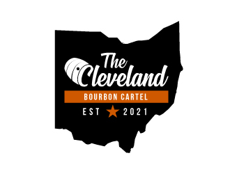 The Cleveland Bourbon Cartel logo design by fillintheblack