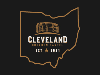 The Cleveland Bourbon Cartel logo design by fillintheblack