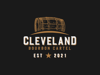 The Cleveland Bourbon Cartel logo design by fillintheblack