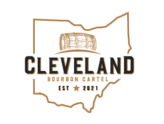 The Cleveland Bourbon Cartel logo design by fillintheblack